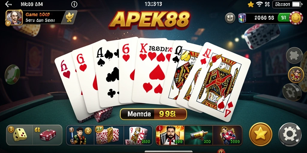 Tampilan gameplay APEK88 yang menarik dan interaktif.