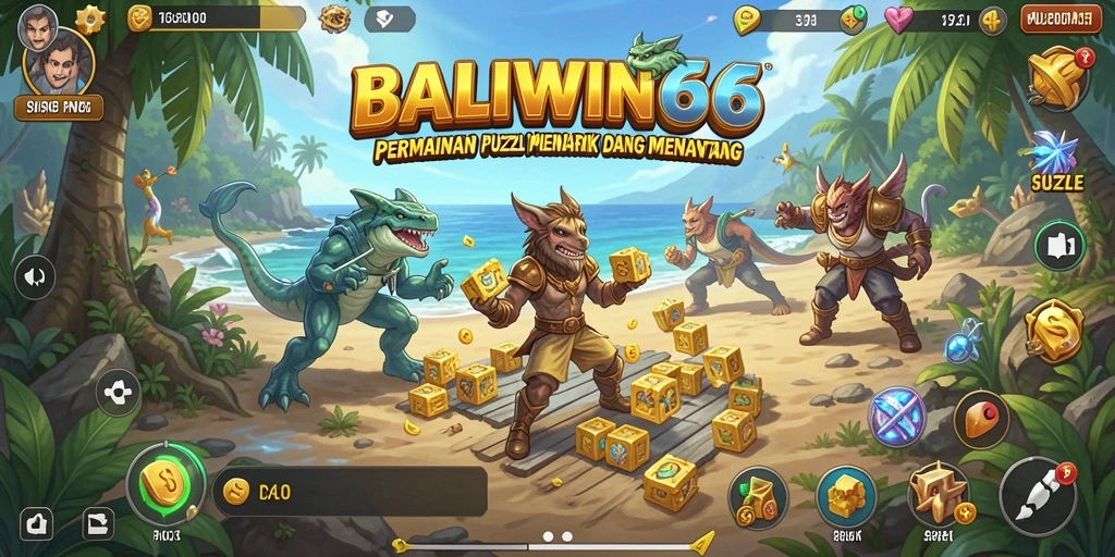 Gameplay BALIWIN66 yang menantang dengan berbagai puzzle menarik.