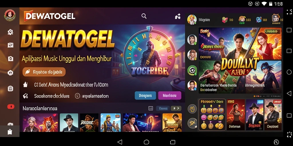Gameplay menarik dari DEWATOGEL yang menunjukkan interaksi musik.