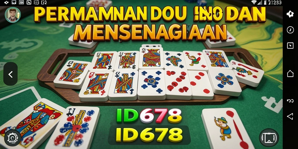 Tampilan permainan Domino yang seru dan interaktif di ID678.