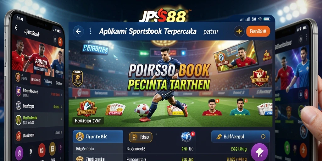 Screenshot utama JPS88 menampilkan antarmuka sportsbook yang menarik dan mudah digunakan.