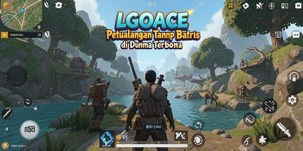 Gameplay LGOACE yang imersif dan dunia terbuka yang luas.