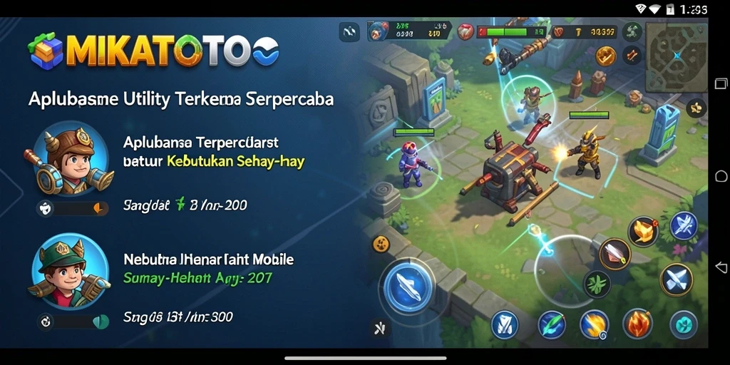 Screenshot MIKATOTO menampilkan antarmuka yang intuitif dan fitur pengingat.