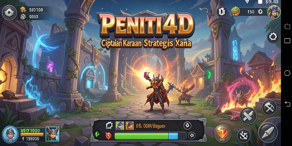 Tampilan gameplay menawan dari <strong>PENITI4D</strong> yang menampilkan aksi pertempuran strategi.