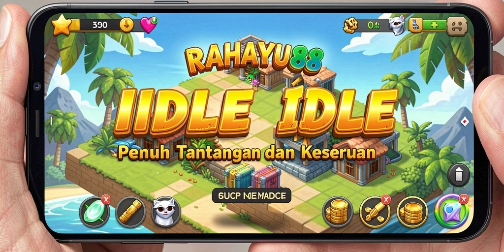 Tampilan gameplay RAHAYU88 yang menarik dan penuh warna.