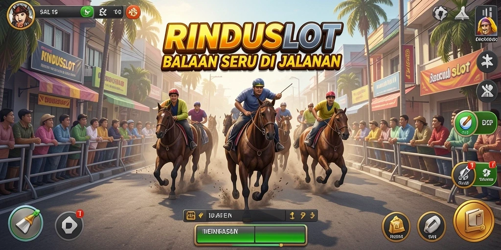 Tampilan gameplay RINDUSLOT yang seru dan mendebarkan.